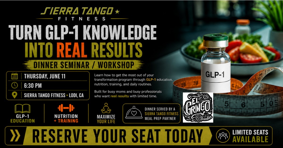 GLP-1 Dinner Seminar in Lodi This Thursday: What We'll Cover